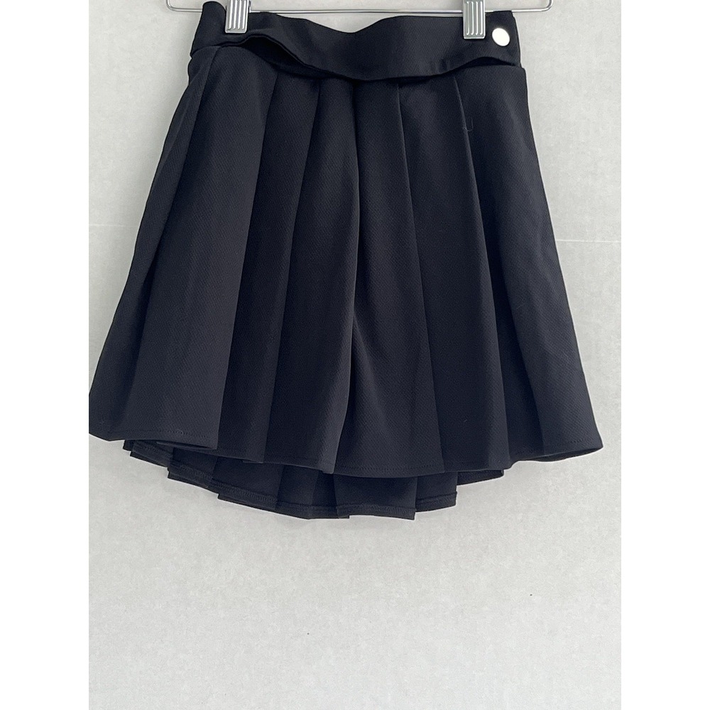 Ciro Lucia Tennis Skirt Womens Size XS Black Pleated